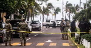 Violencia en Veracruz: Dejan restos humanos frente a palacio municipal de Cazones