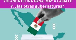 Yolanda Osuna gana; May a caballo, y ¿las otras gubernaturas?